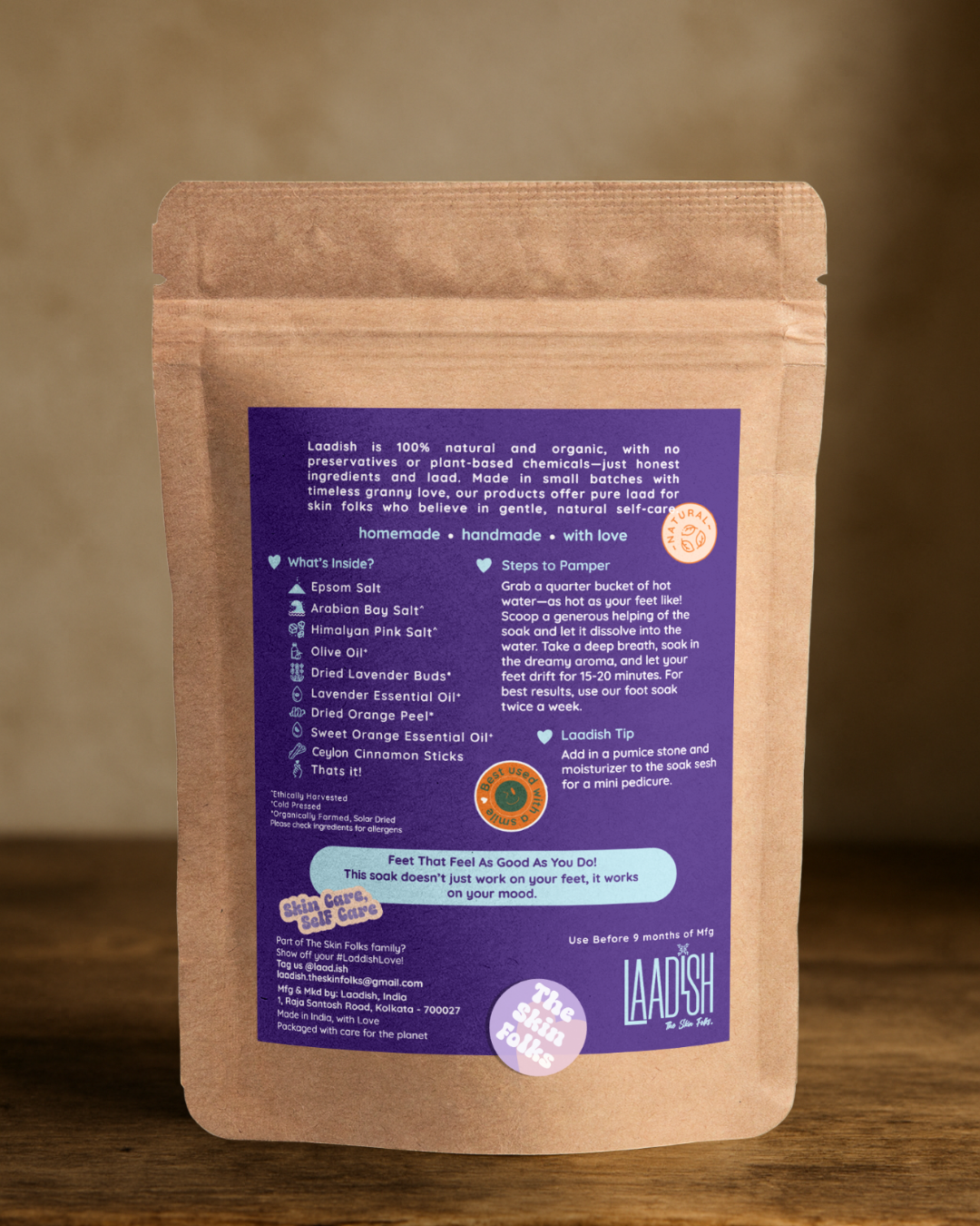 Toe-Tally Relaxed Foot Soak - Calm & Detoxify