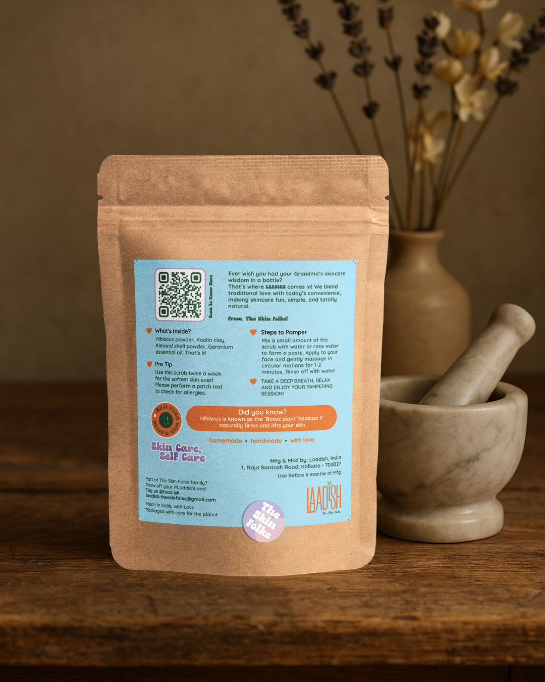 Bloomin' Scrub – For Exfoliation & Radiance