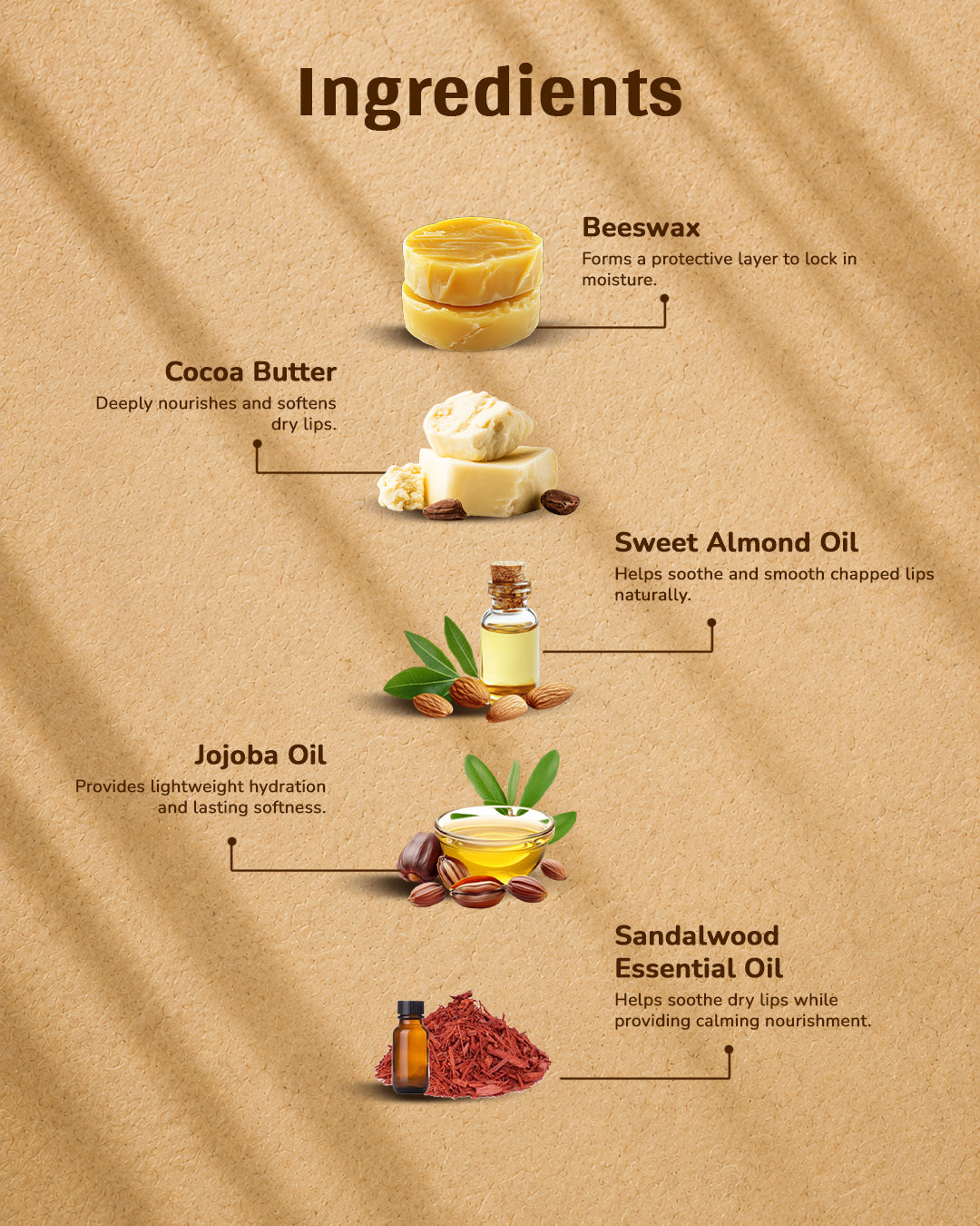 Chandan Sutra • Lip Butter • Inflammation Calm • Deep Repair • Intense Hydration
