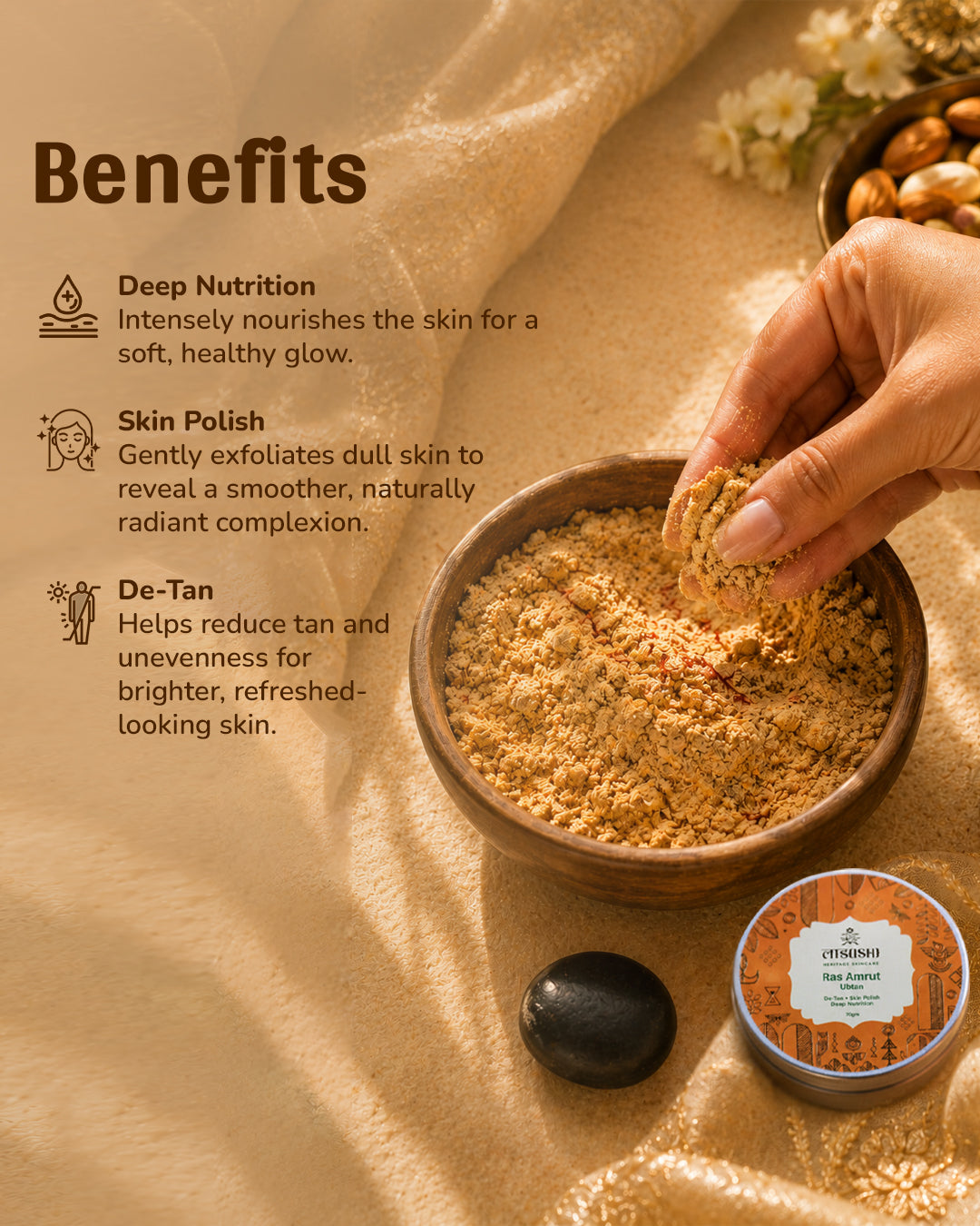 Ras Amrut • Ubtan • Deep Nutrition • Skin Polish • Detan