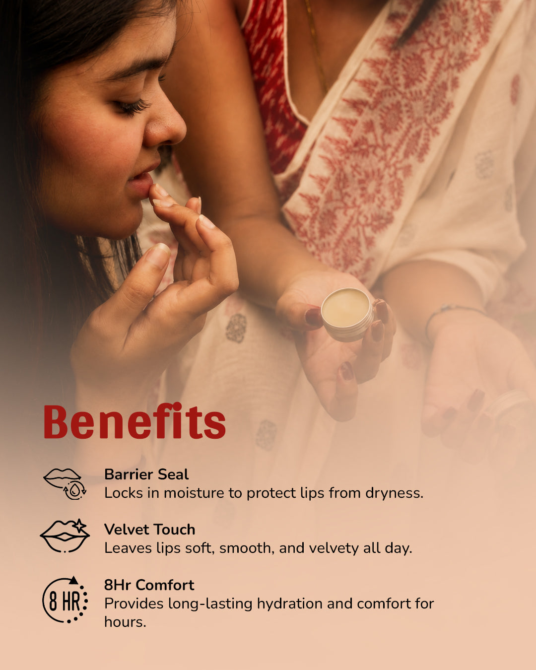 Saumya Vanilla • Lip Butter • Barrier Seal • Velvet Touch • 8Hr Comfort
