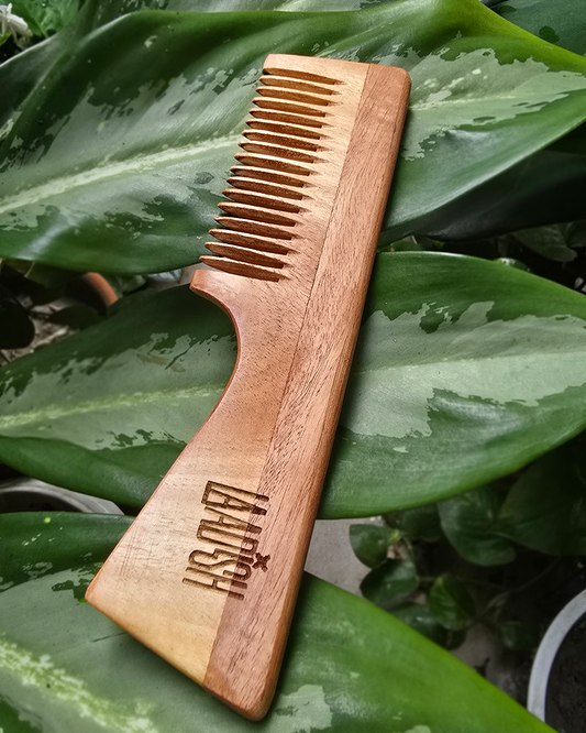 Grip & Glide ︱ Neem Wood ︱ Hair Comb