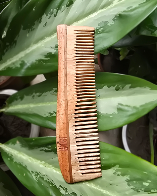 Tangle Whisperer ︱ Neem Wood ︱Hair Comb